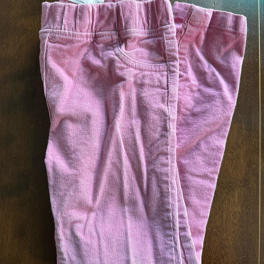 Mini Boden Soft Pink Corduroy Trousers